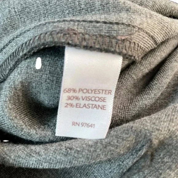 J. Jill Gray Pants Size Small Petite Slim Leg Stretch Comfort Classic - Picture 7 of 8